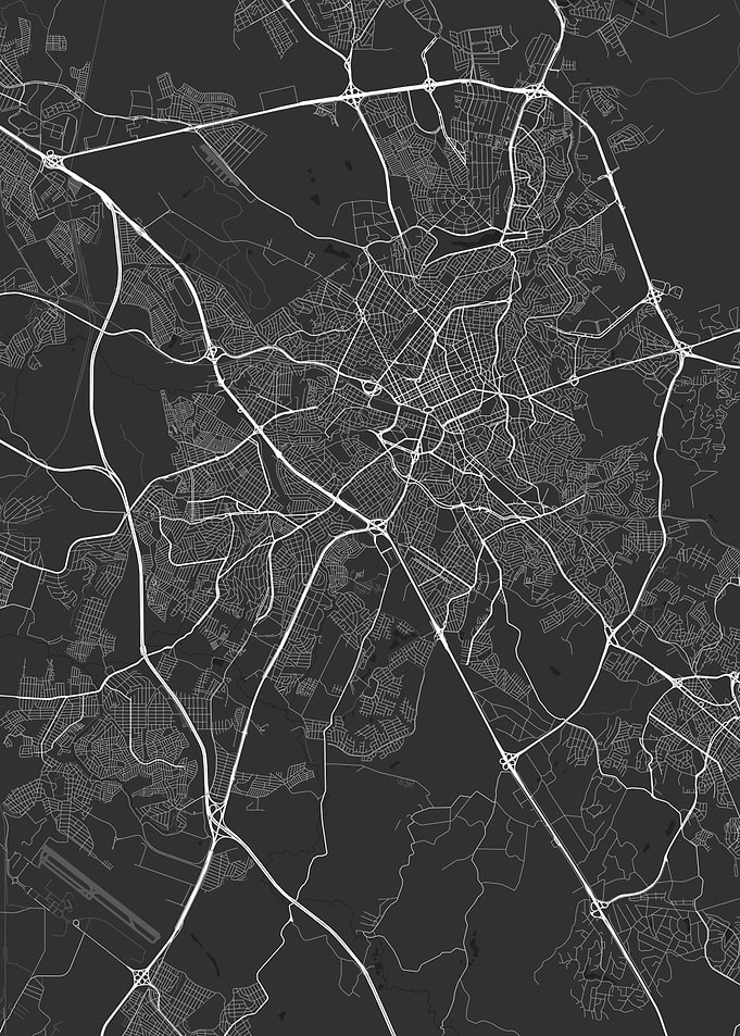 Campinas Brazil Map