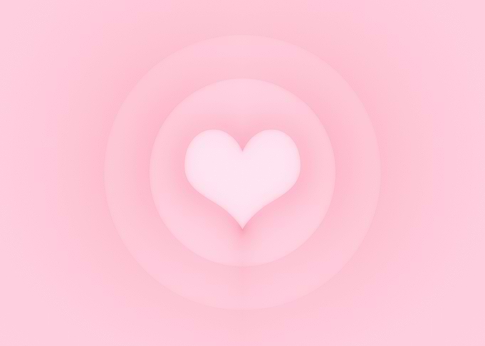 Pink heart