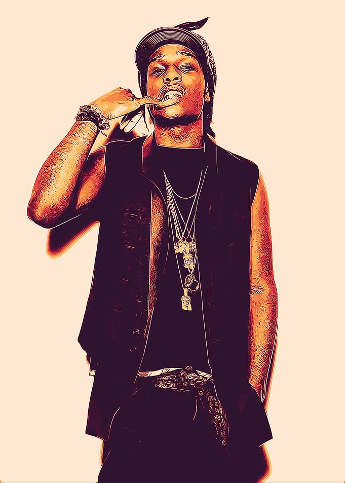 Musician Hiphop Asap Rocky