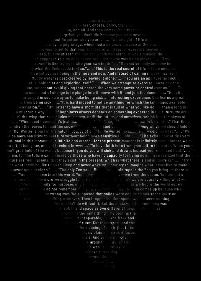 Alan Watts textart