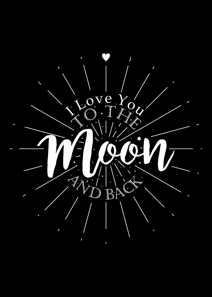 I Love You Typography