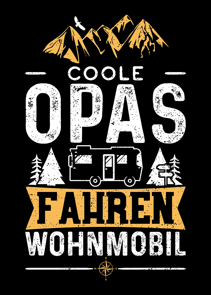 Coole Opas Fahren Wohnmobi