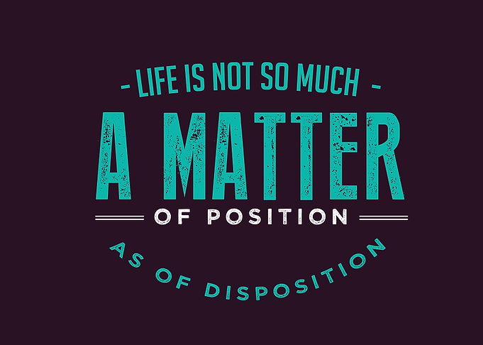 Life is not so much