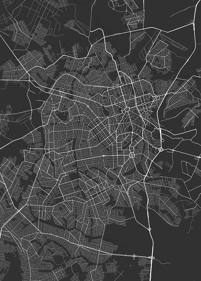 Goiania Brazil Map