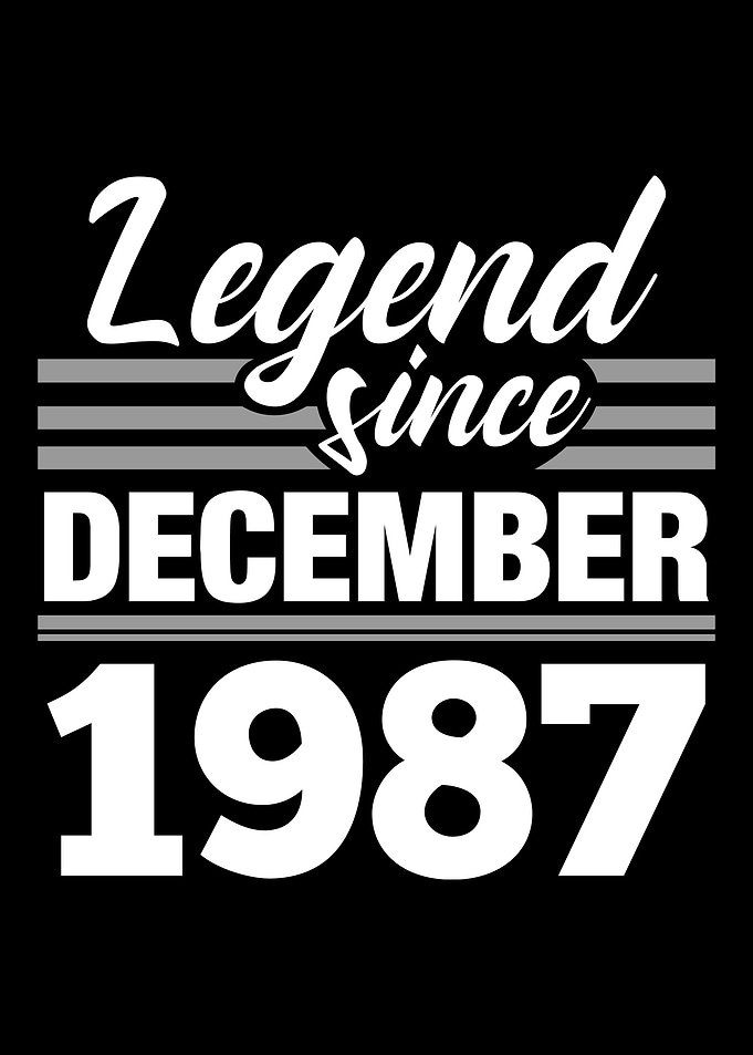 Legend Since December 1987