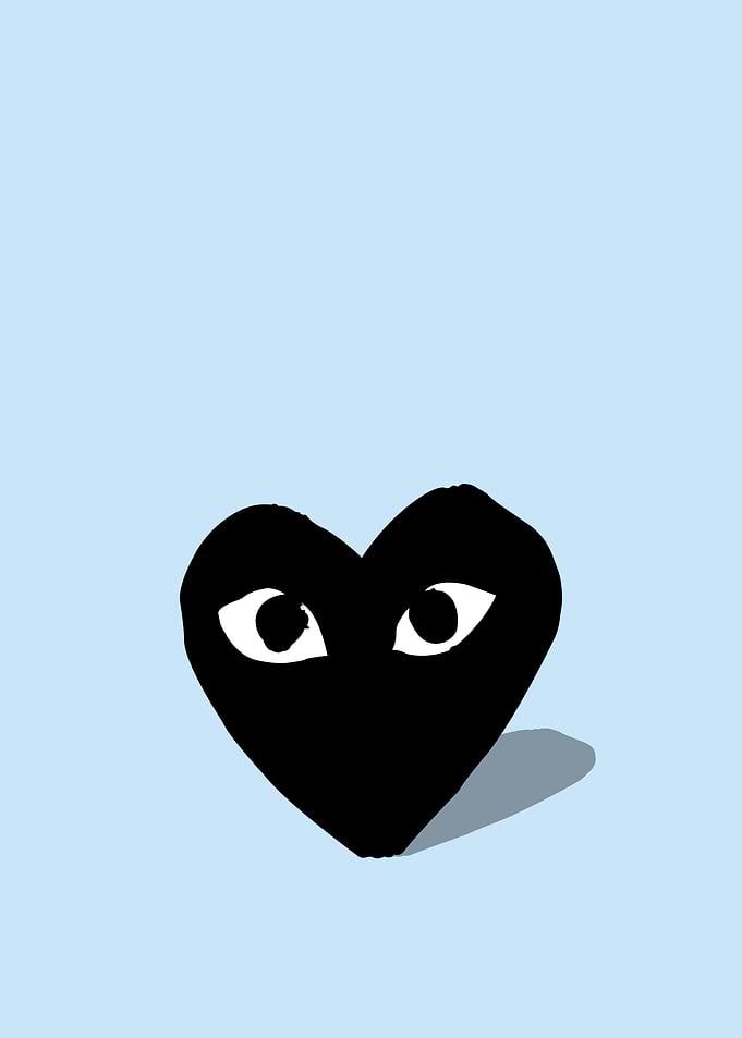 CDG Play heart
