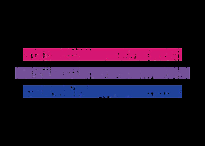Bisexual Pride Striped