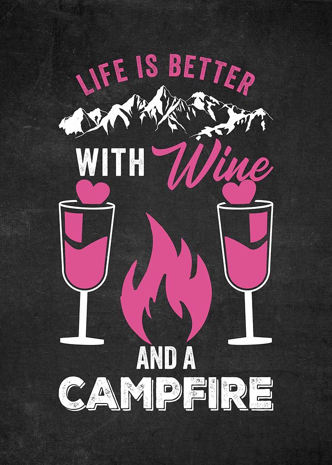 Wine And Camping