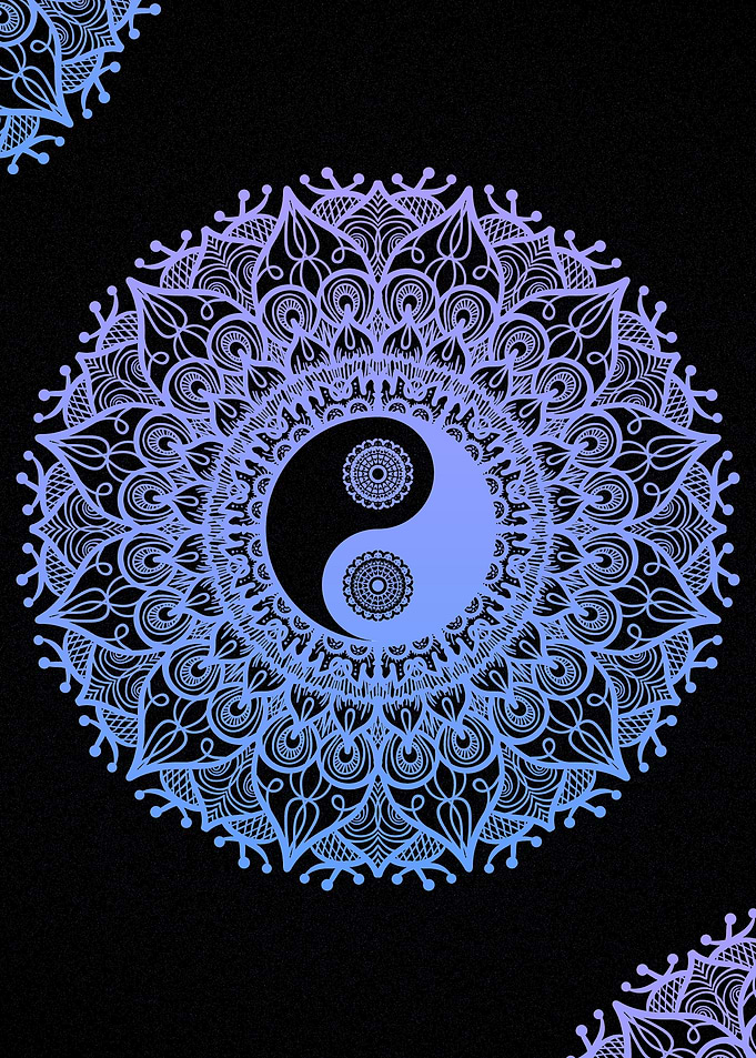Yin Yang Mandala