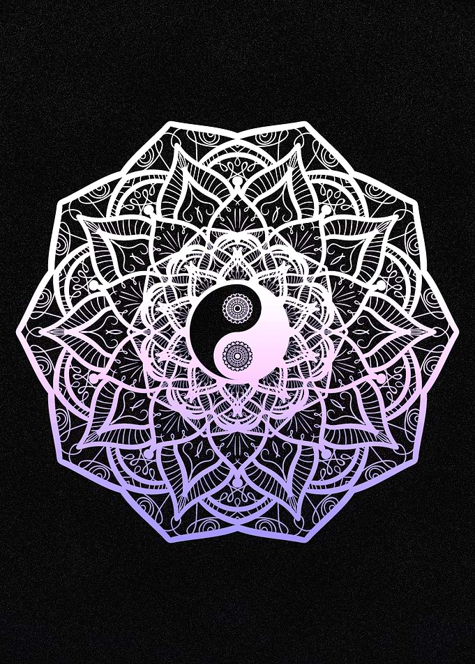 Yin Yang Mandala