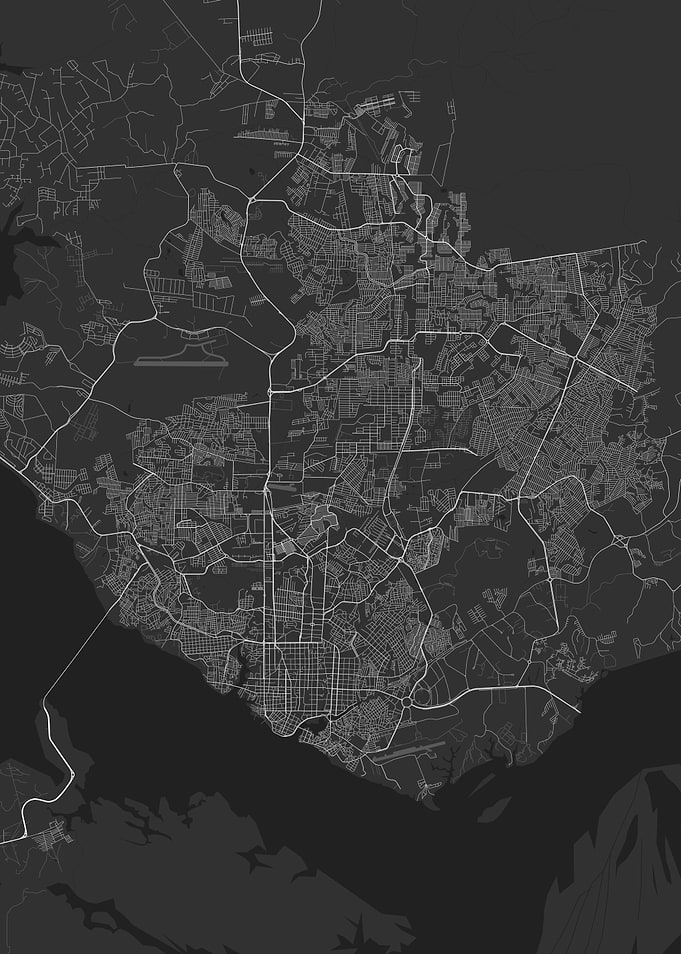 Manaus Brazil Map