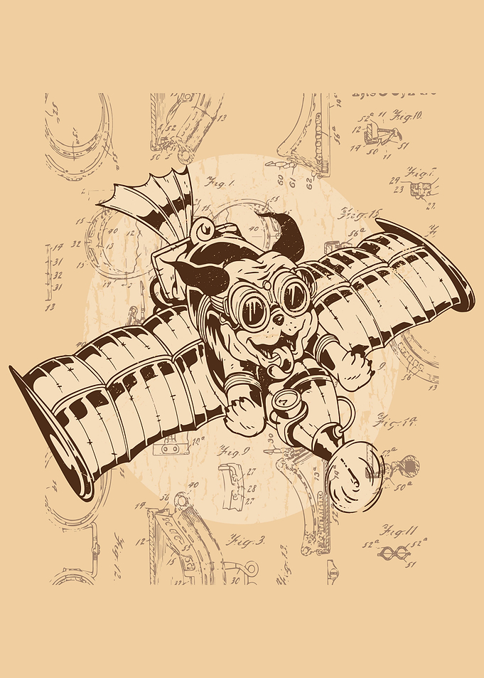 Pug Steampunk