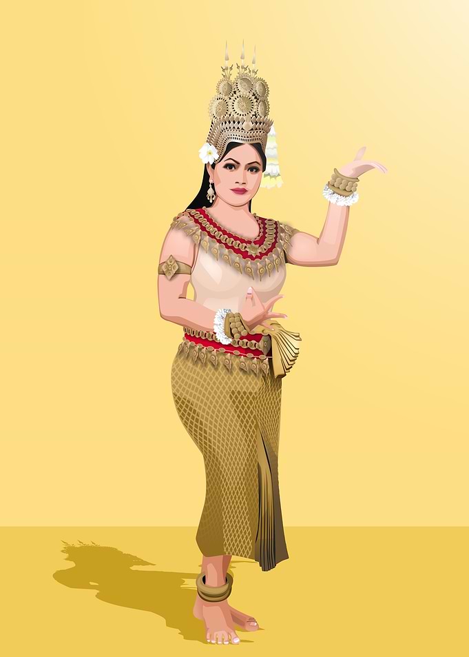 Traditional Woman Poster