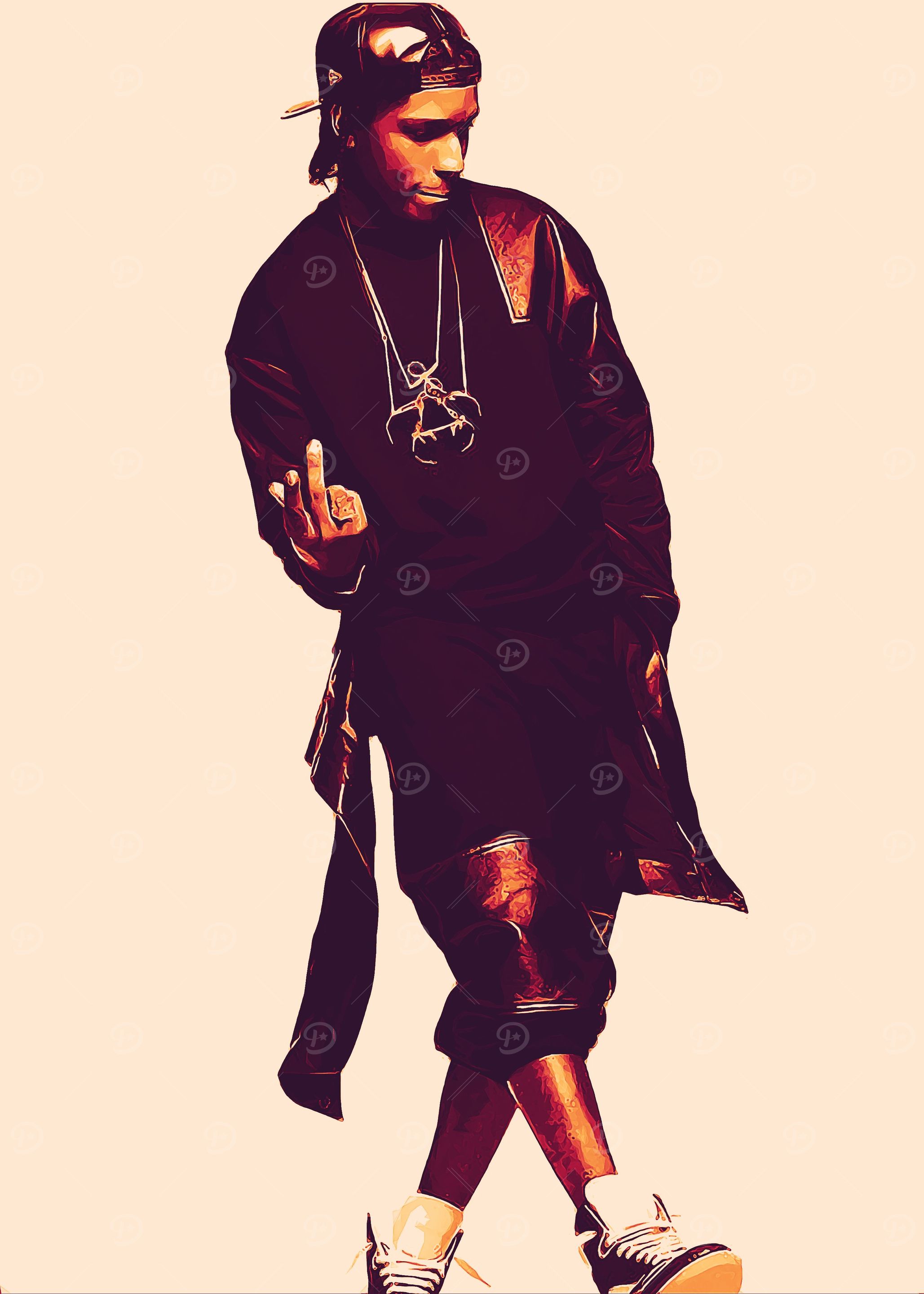 Musician Hiphop Asap Rocky