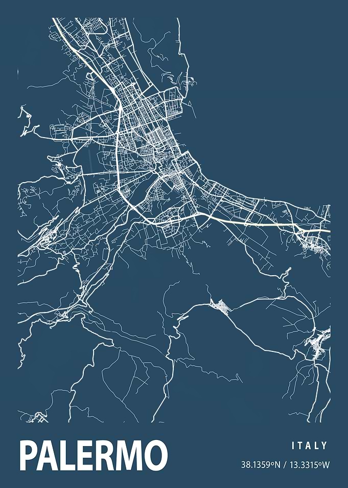 Palermo Blueprint Street