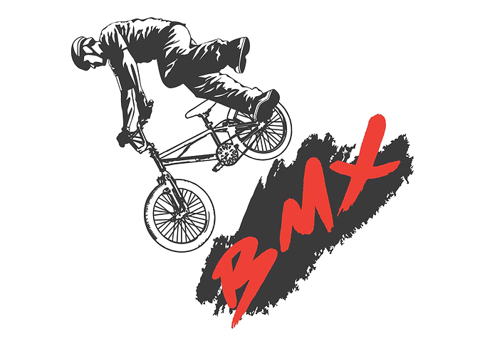 BMX Funny BMX Rider Park