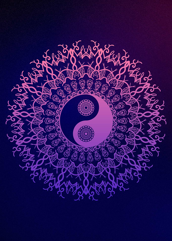 Yin Yang Mandala
