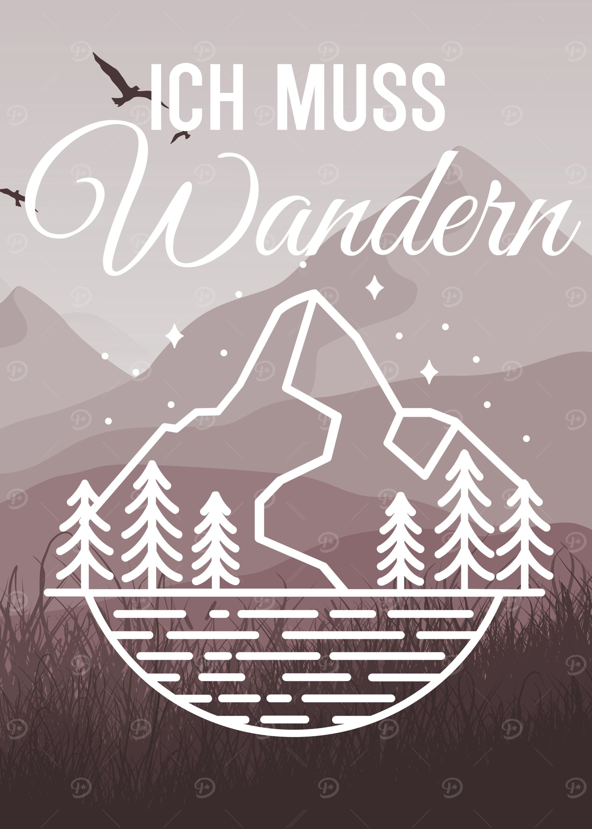 Ich muss Wandern