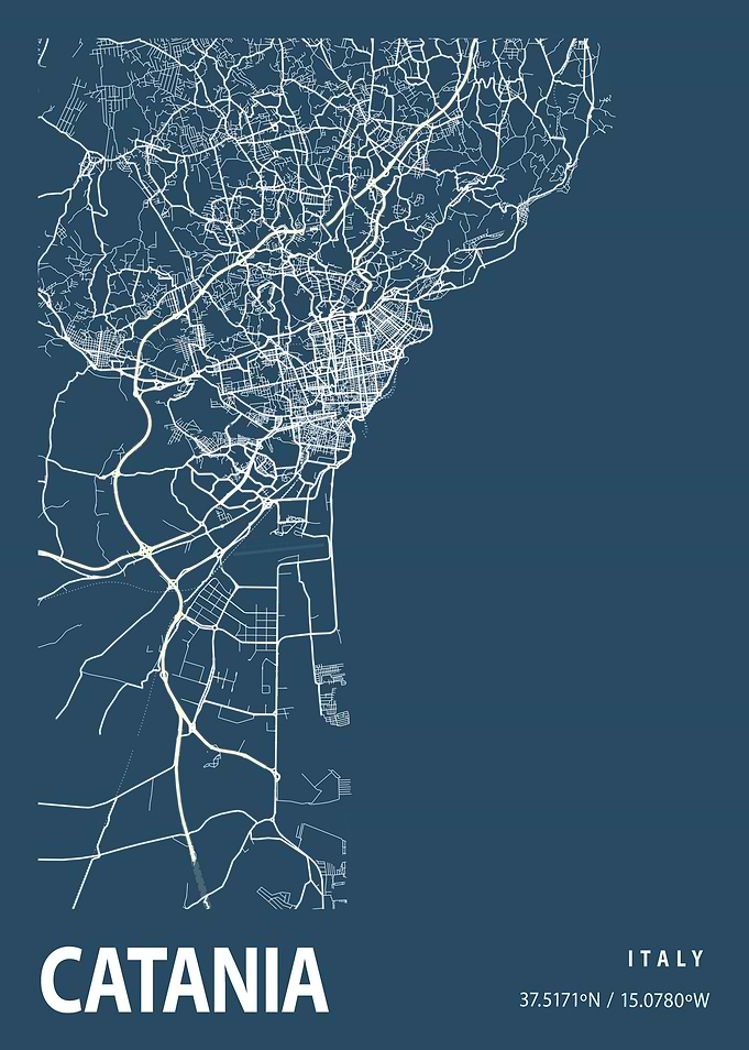 Catania Blueprint Street