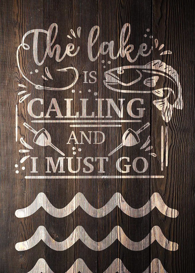 LAKE IS CALLING WOOD