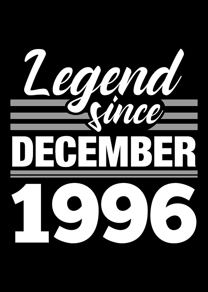 Legend Since December 1996