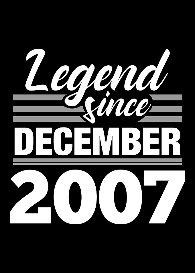 Legend Since December 2007