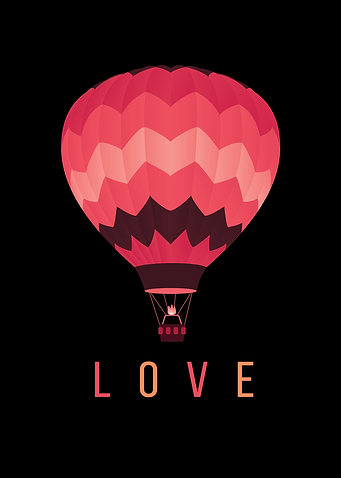Hot Air Balloon Love