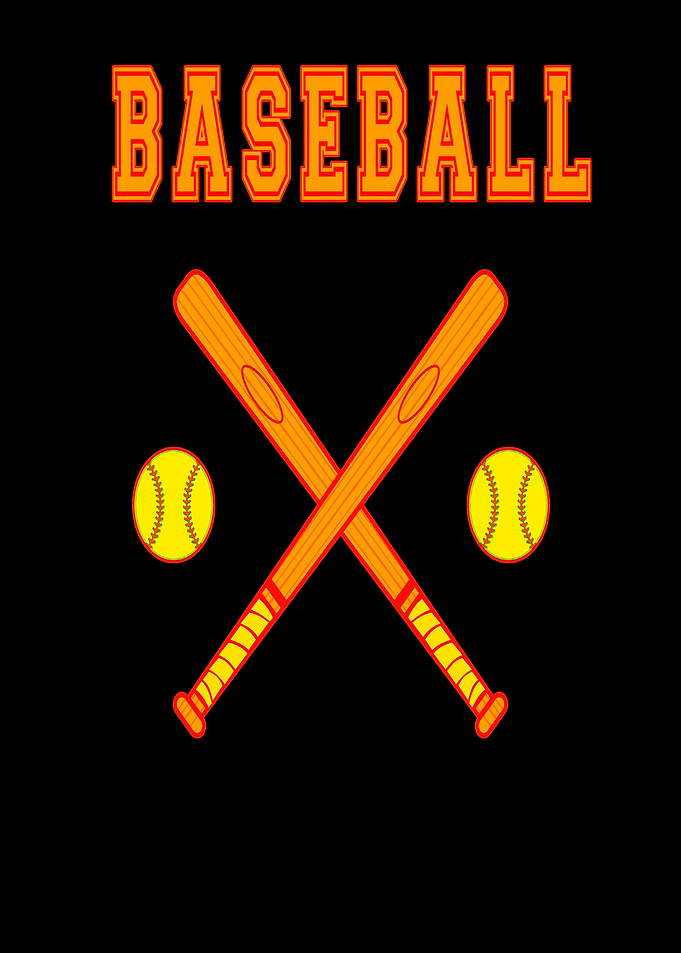 Baseball bat with balls