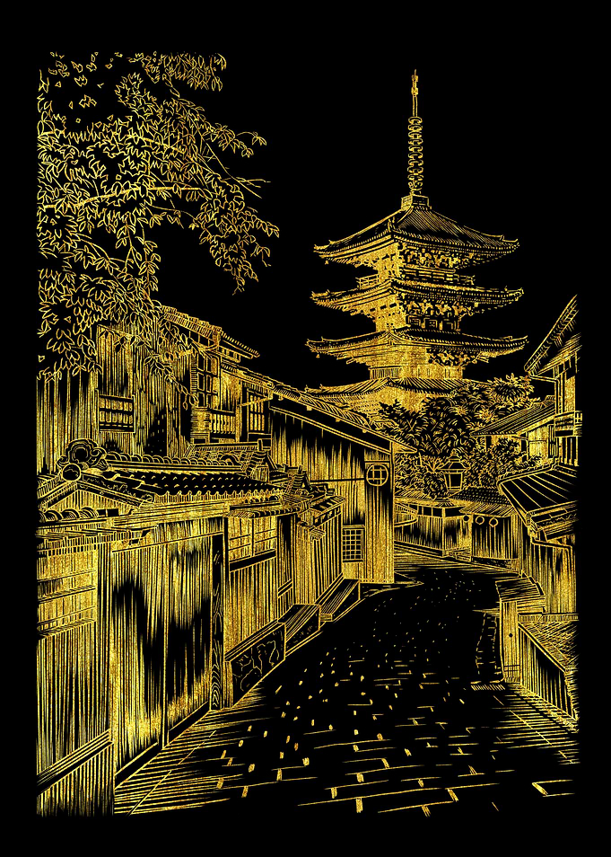 Golden street japan