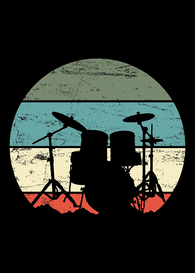 Drumming Drummer Drumset R