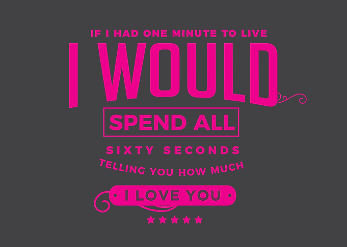 if i had one minute