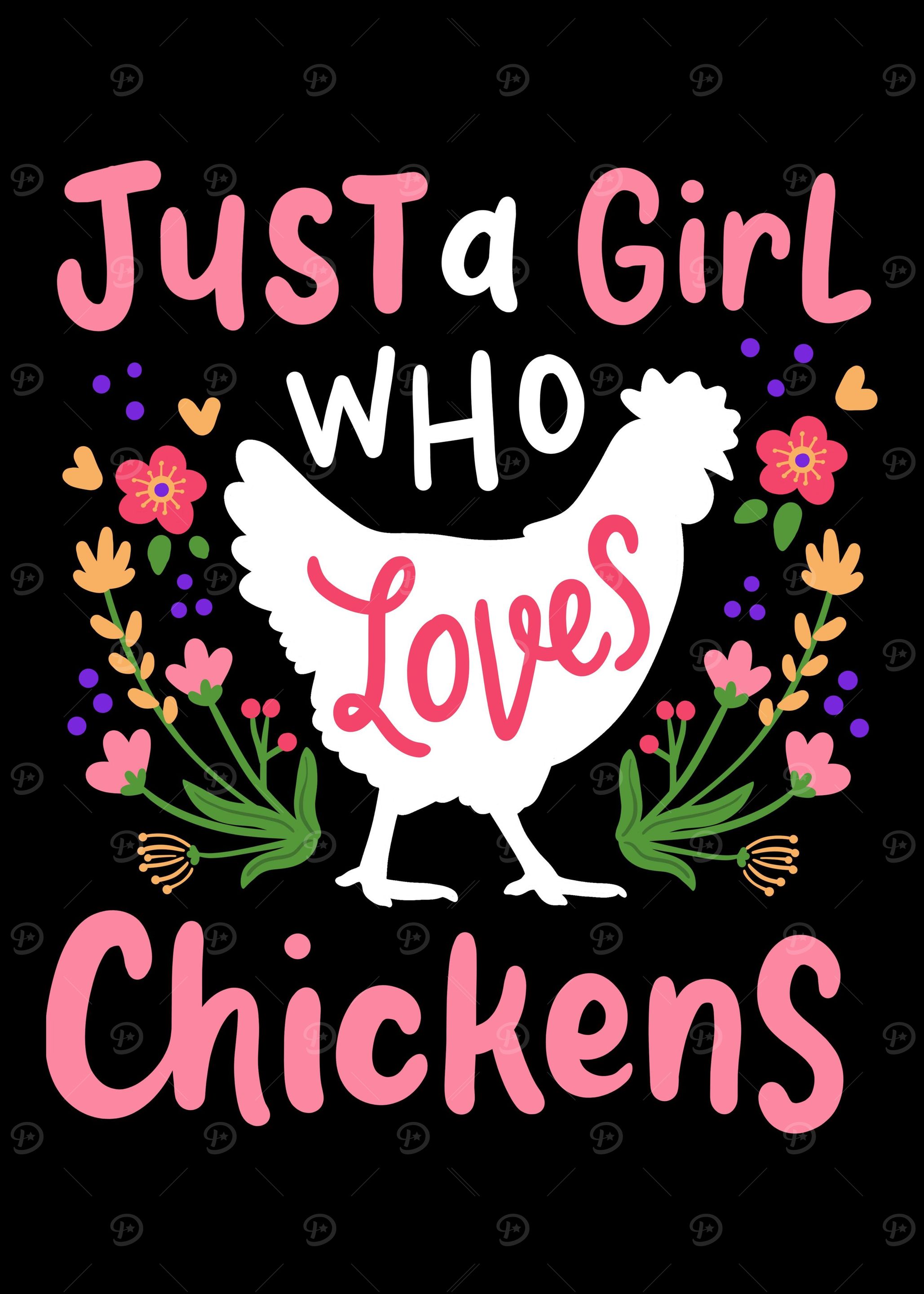 Chicken Girl Farming