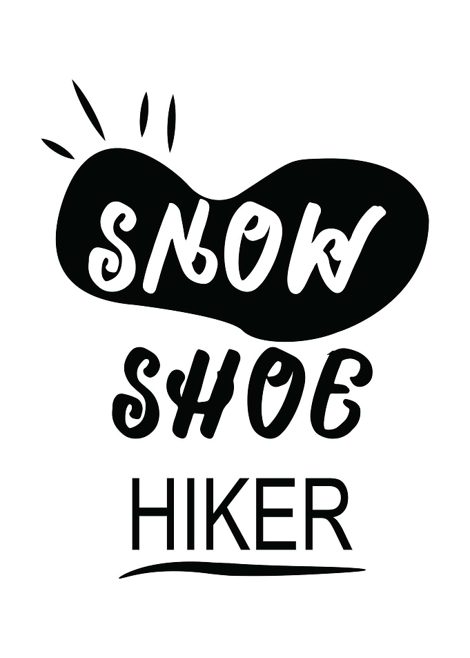 Snowshoe Hiker