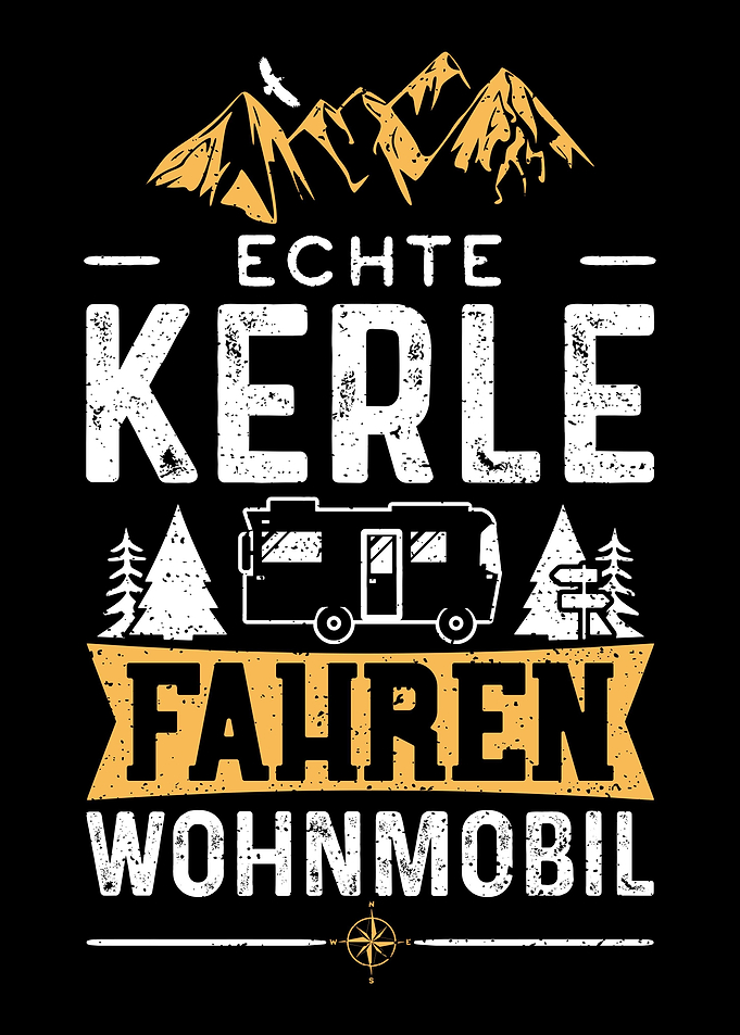 Echte Kerle Fahren Wohnmob