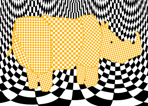 Yellow rhinoceros