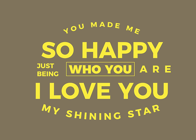 love you my shining star