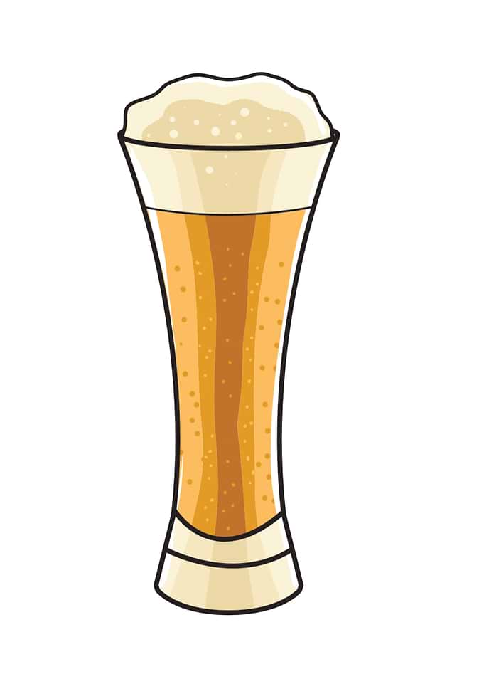 Wheat Beer Glass