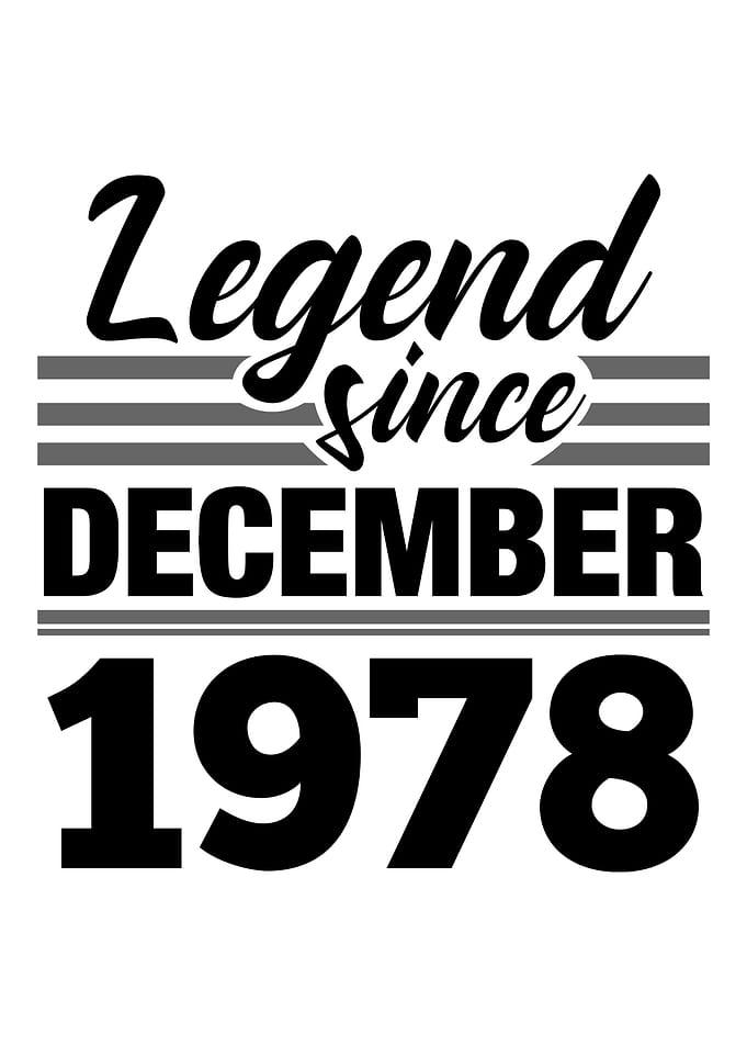 Legend Since December 1978