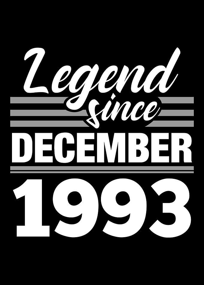 Legend Since December 1993