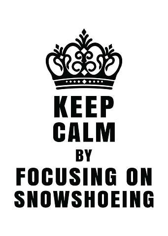 Snowshoeing