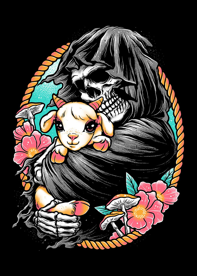 Death Embracing Life