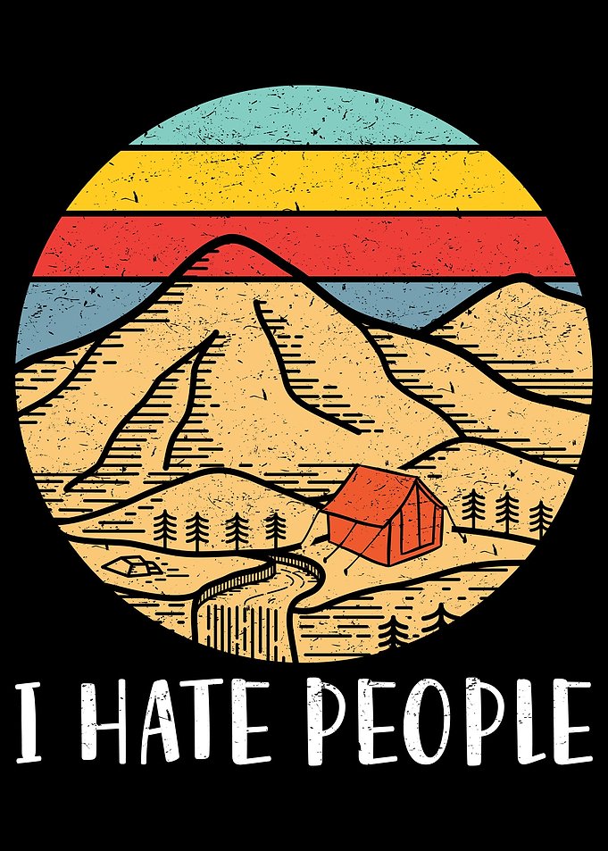 Hate People Hike Hiking