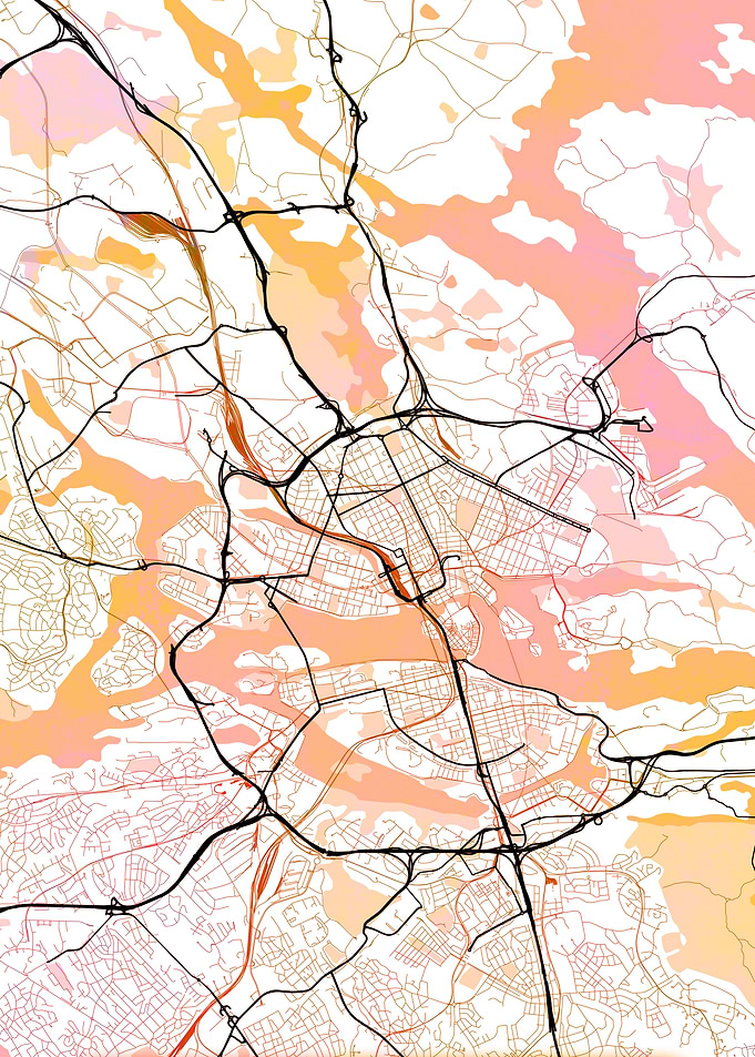 Stockholm Street Map