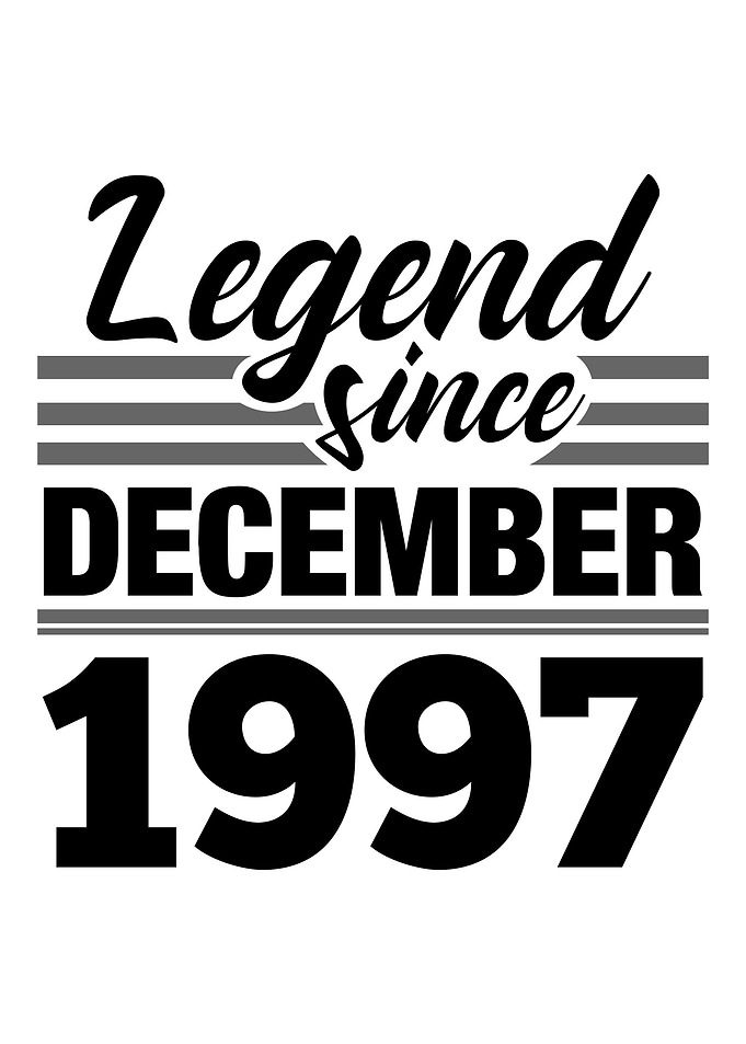 Legend Since December 1997