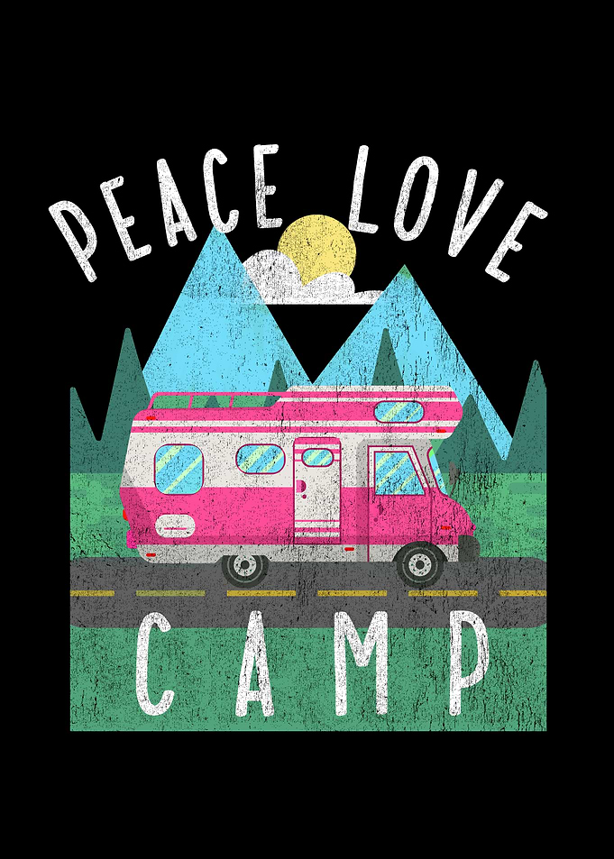 Funny Camper RV Trailer