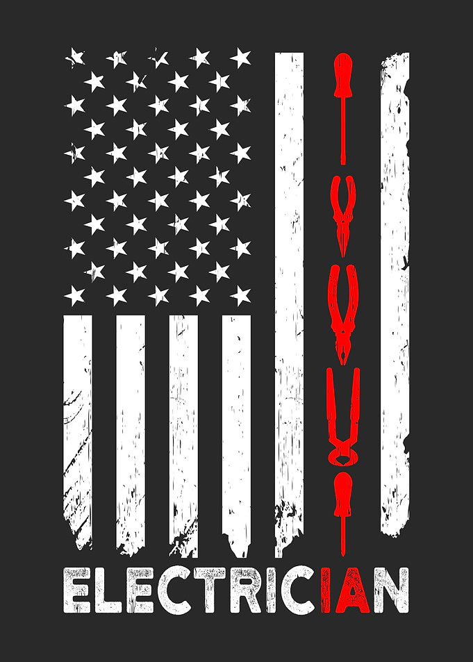 Patriotic Electrician Amer