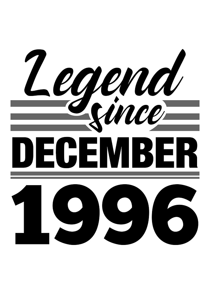 Legend Since December 1996