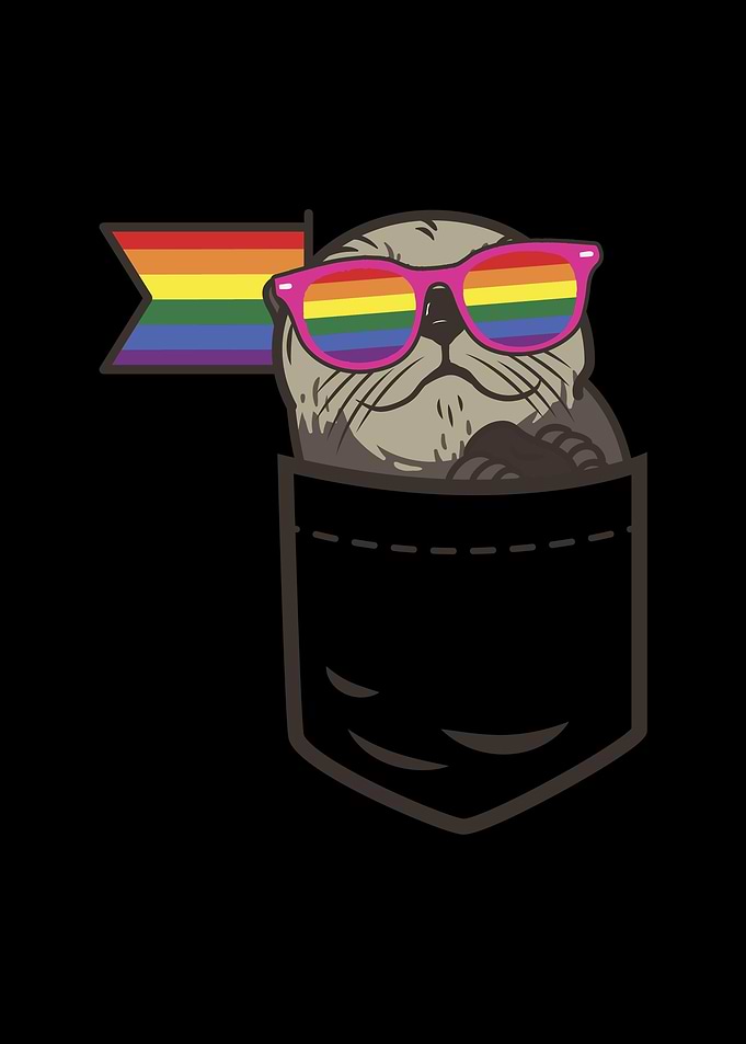 Pocket Otter LGBT Pride