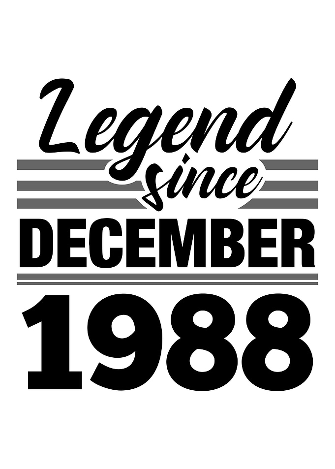 Legend Since December 1988