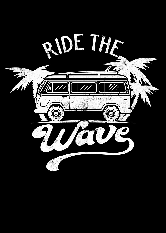 Ride the Wave Surfer Van